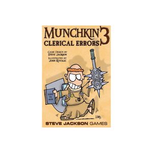 Munchkin 3 Clerical Errors (No Amazon Sales)