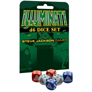 Illuminati D6 Dice Set (No Amazon Sales)