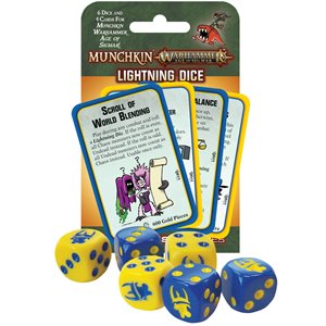 Munchkin: Warhammer Age of Sigmar: Lightning Dice (No Amazon Sales)