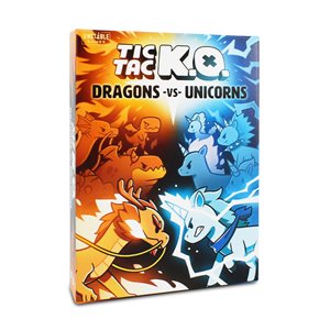 Tic Tac K.O: Dragons Vs Unicorns (No Amazon Sales)