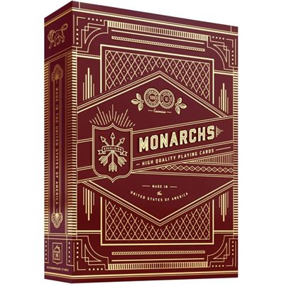 Theory 11: Playing Cards: Monarch (Red)