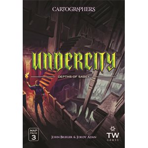 Cartographers: Map Pack 3, Undercity (No Amazon Sales)