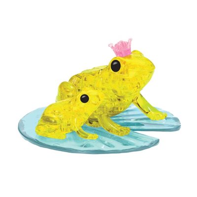 Crystal Puzzle: Frog (yellow)