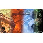 Playmat: Magic the Gathering: Bloomburrow: Season Lands: Forest (Four Seasons)