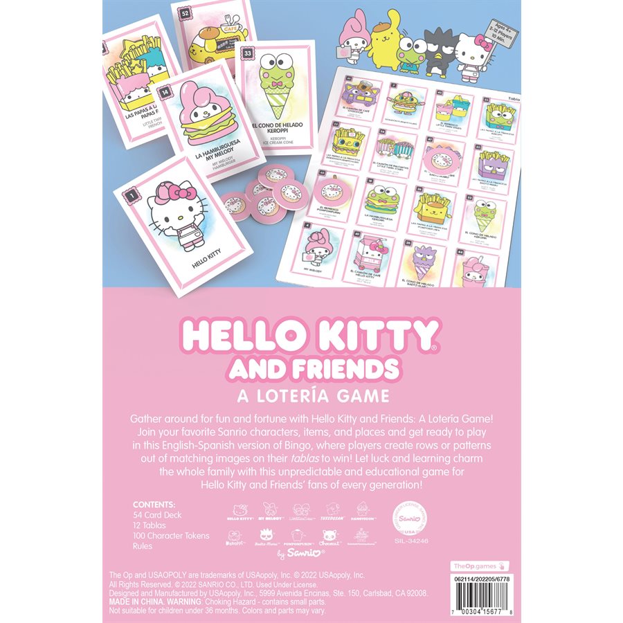 Loteria Hello Kitty (English / Spanish Rules) (No Amazon Sales)