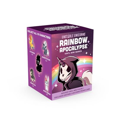 Unstable Unicorns: Rainbow Apocalypse Vinyl Mini Series Display (No Amazon Sales)