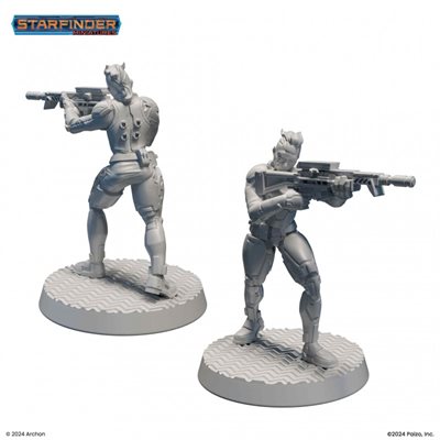 Starfinder Unpainted Miniatures: Android Hired Gun