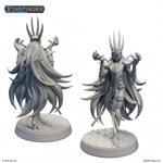 Starfinder Unpainted Miniatures: Drow Arms Dealer