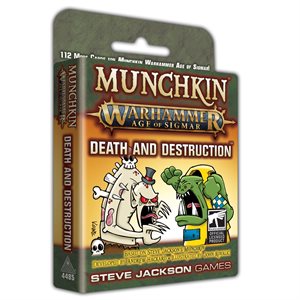 Munchkin: Warhammer Age of Sigmar: Death and Destruction (No Amazon Sales)